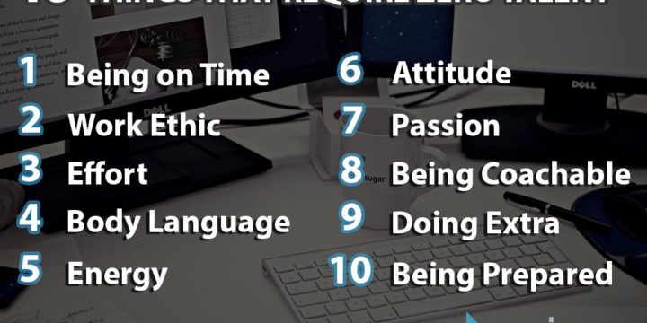 10 Things that Require No Talent to Achieved